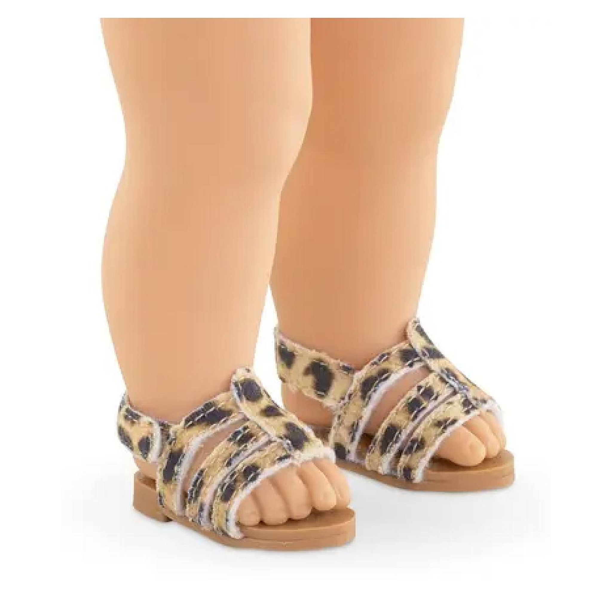 Voir la diapositive 2 : Corolle Mc Sandales Leopard poupee 36 cm