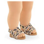 Voir la diapositive 2 : Corolle Mc Sandales Leopard poupee 36 cm