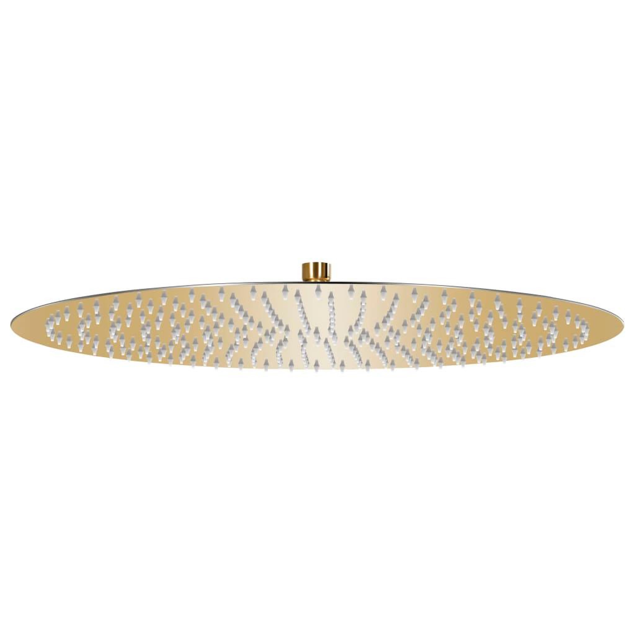 VIDAXL Pomme de douche pluie Acier inoxydable 50 cm Ronde Dore