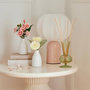 Voir la diapositive 5 : ATMOSPHERA Lampe à Poser en Métal  Tobie  33cm Rose