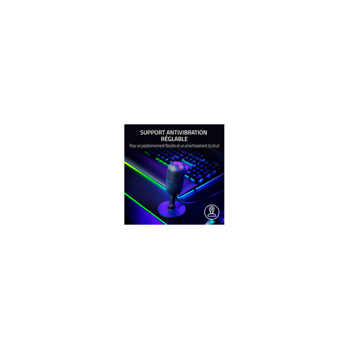 Razer Micro Seiren V3 Mini Noir