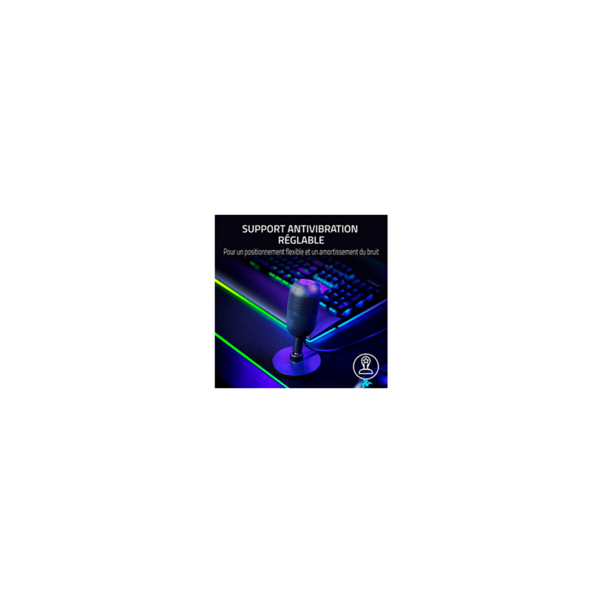 Razer Micro Seiren V3 Mini Noir