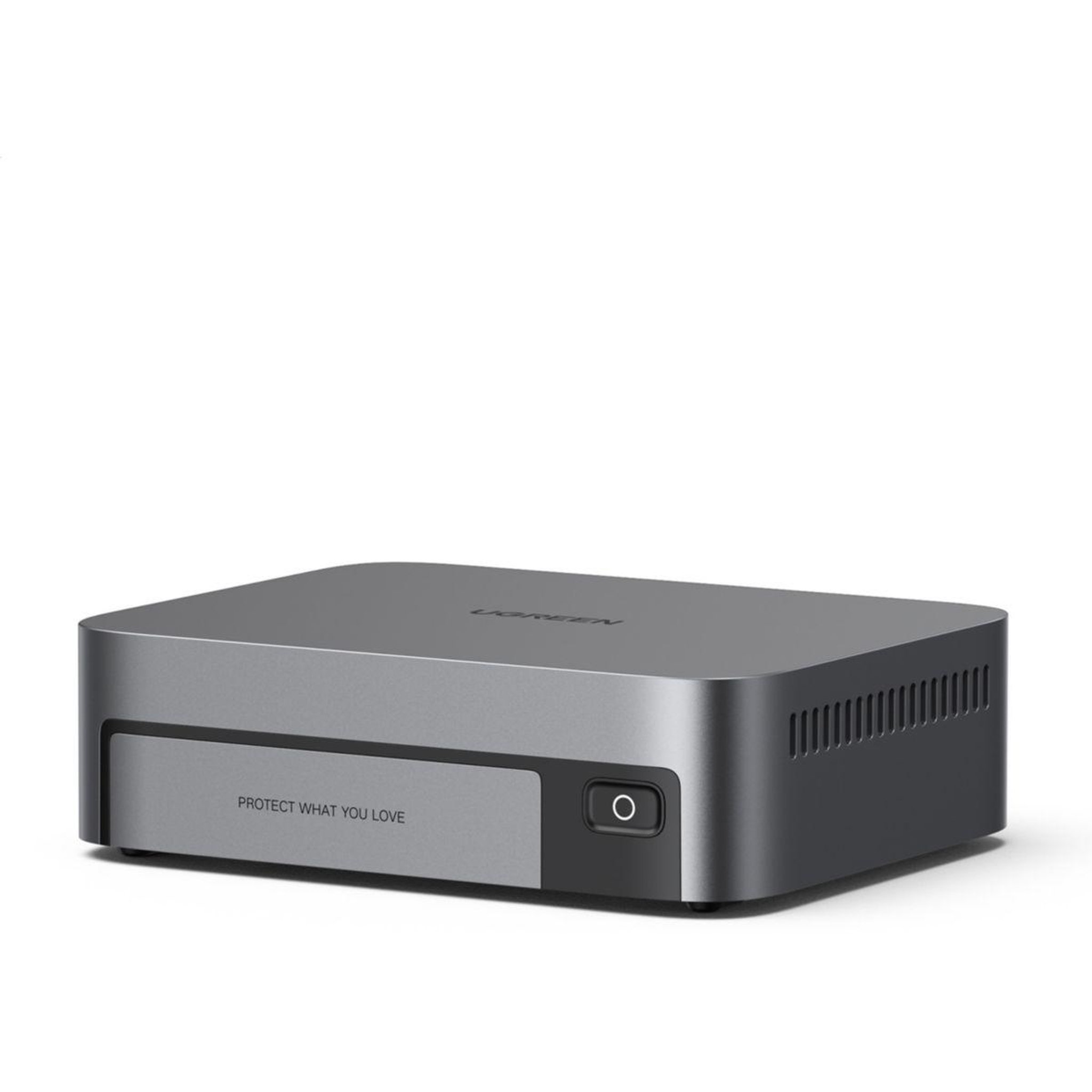 Voir la diapositive 1 : UGREEN Serveur nas dxp480t plus gris anodisé
