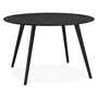 Voir la diapositive 1 : Paris Prix Table de Repas Design  Kyoto  120cm Noir