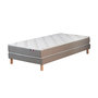 Voir la diapositive 4 : IDLITERIE Ensemble matelas mousse réversible STRATUS et sommier - confort français