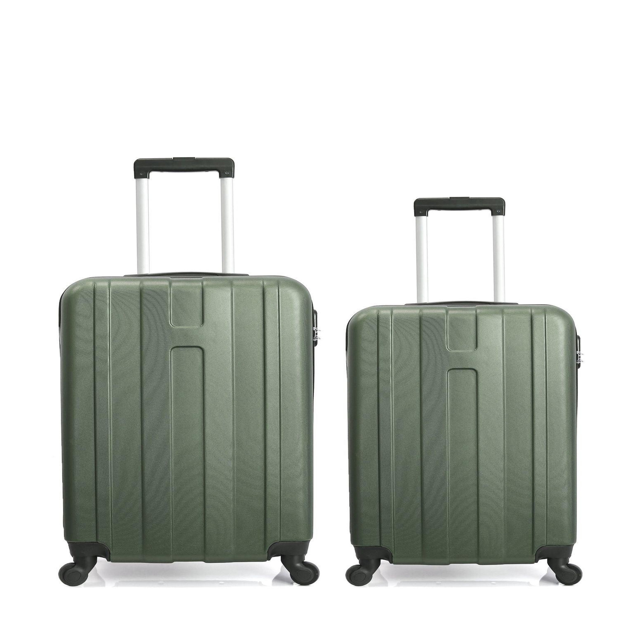 HERO Lot de 2 Valises Rigides Grand Format et Taille Moyenne ATLANTA