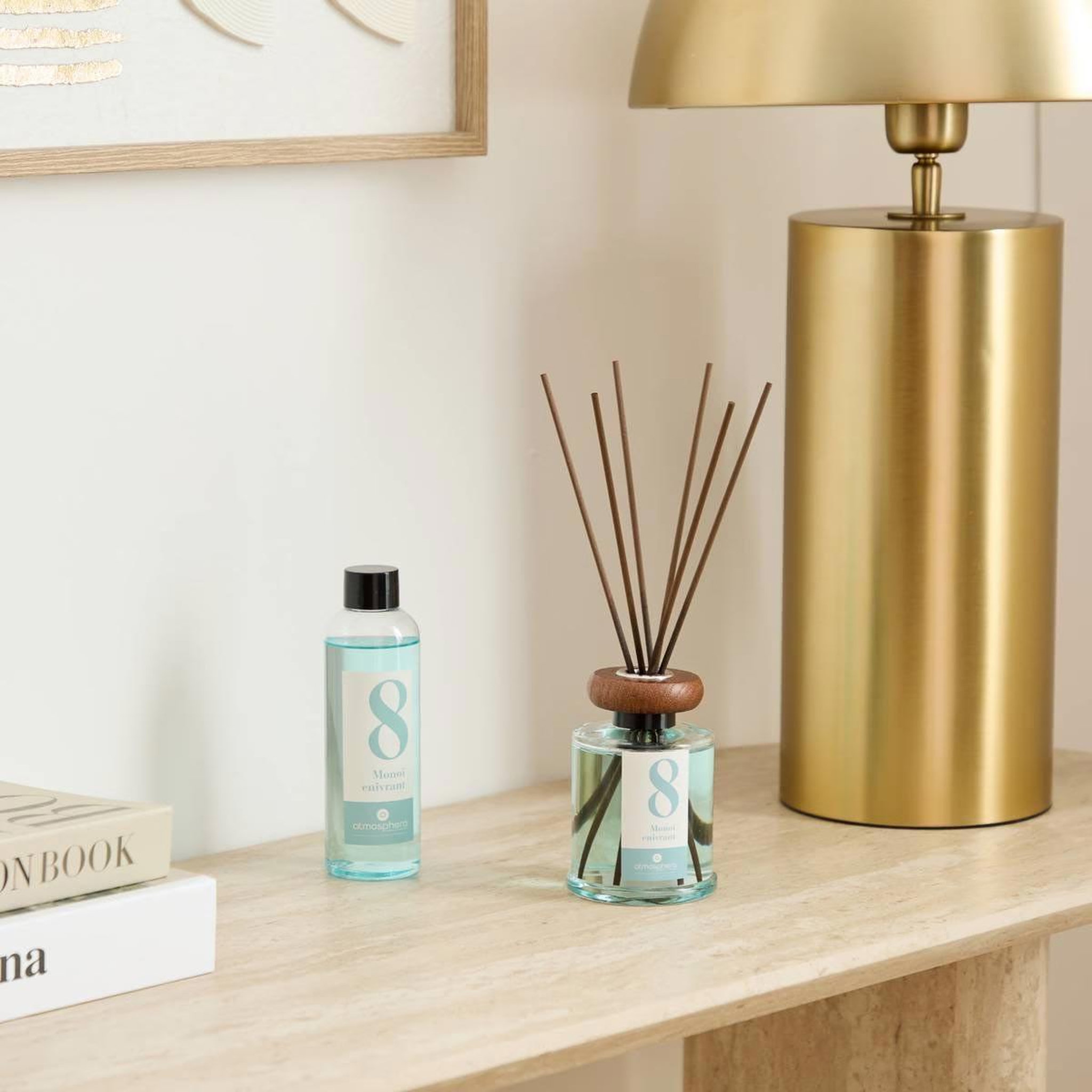 Voir la diapositive 2 : ATMOSPHERA Diffuseur de parfum  numia  180ml monoï enivrant