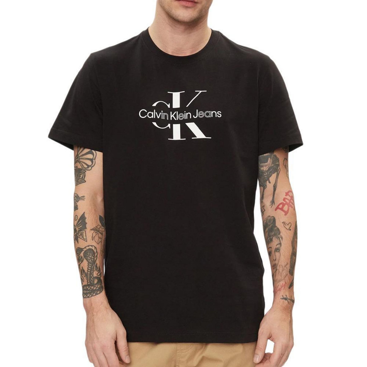 CALVIN KLEIN JEANS T shirt  Homme Calvin Klein Jeans Disrupted
