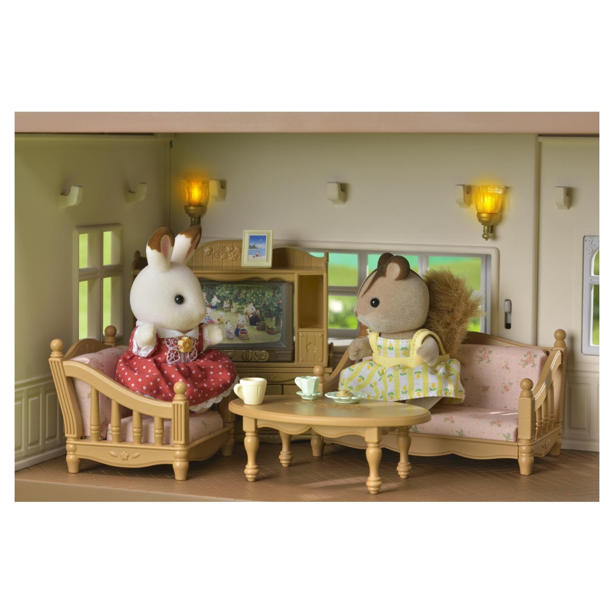 Voir la diapositive 6 : Sylvanian families 5302 - La grande maison éclairée - Sylvanian Families
