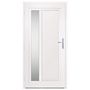 Voir la diapositive 4 : VIDAXL Porte d'entree anthracite 108x208 cm PVC