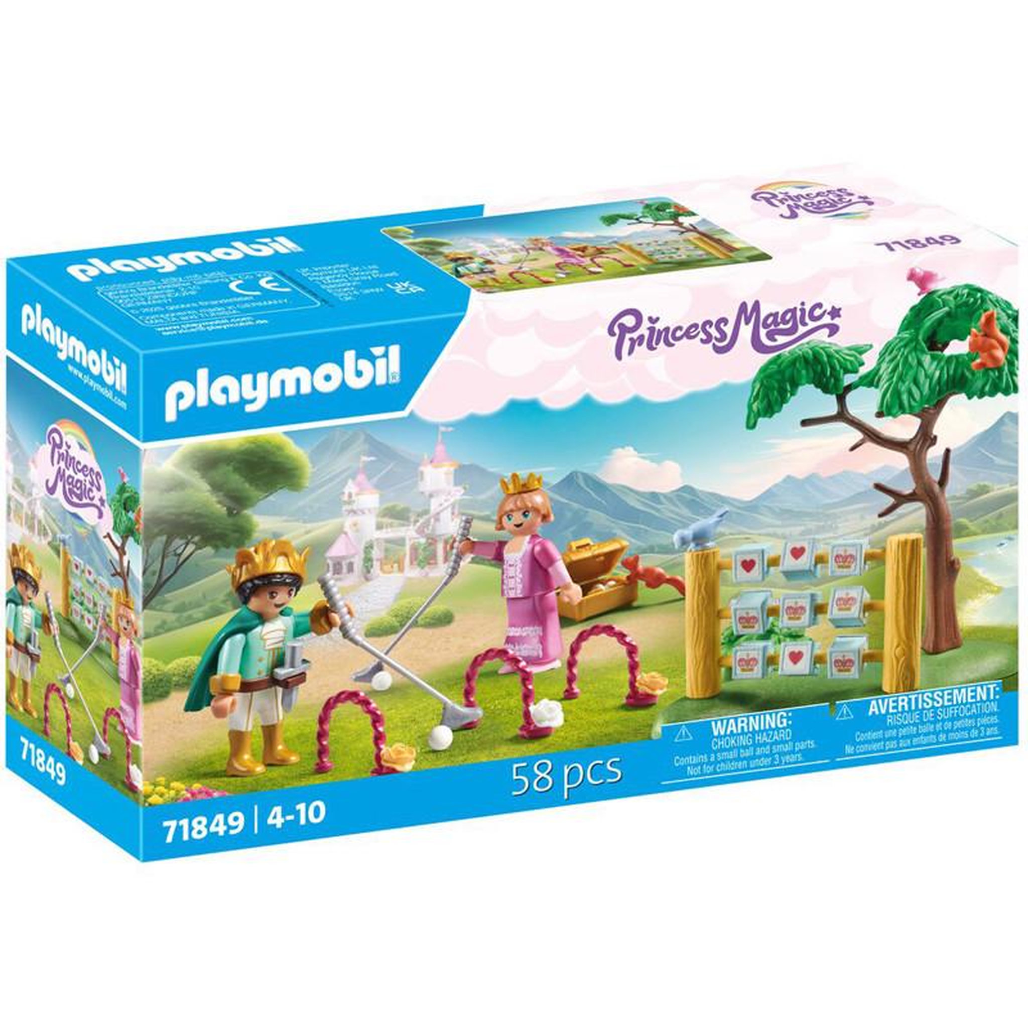 PLAYMOBIL JEUX DE JARDIN ROYAL +ENFANTS PLAYMOBIL PLL71849