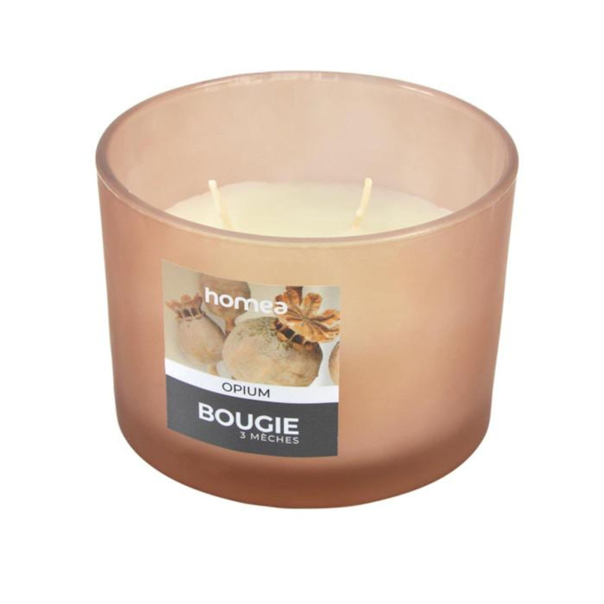 Paris Prix Bougie Verrine Parfumée  Essentiel II  11cm Opium