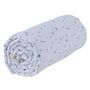 Voir la diapositive 1 : PTIT BASILE Drap housse bébé coton Bio 60x120 cm - imprimé Little Paris