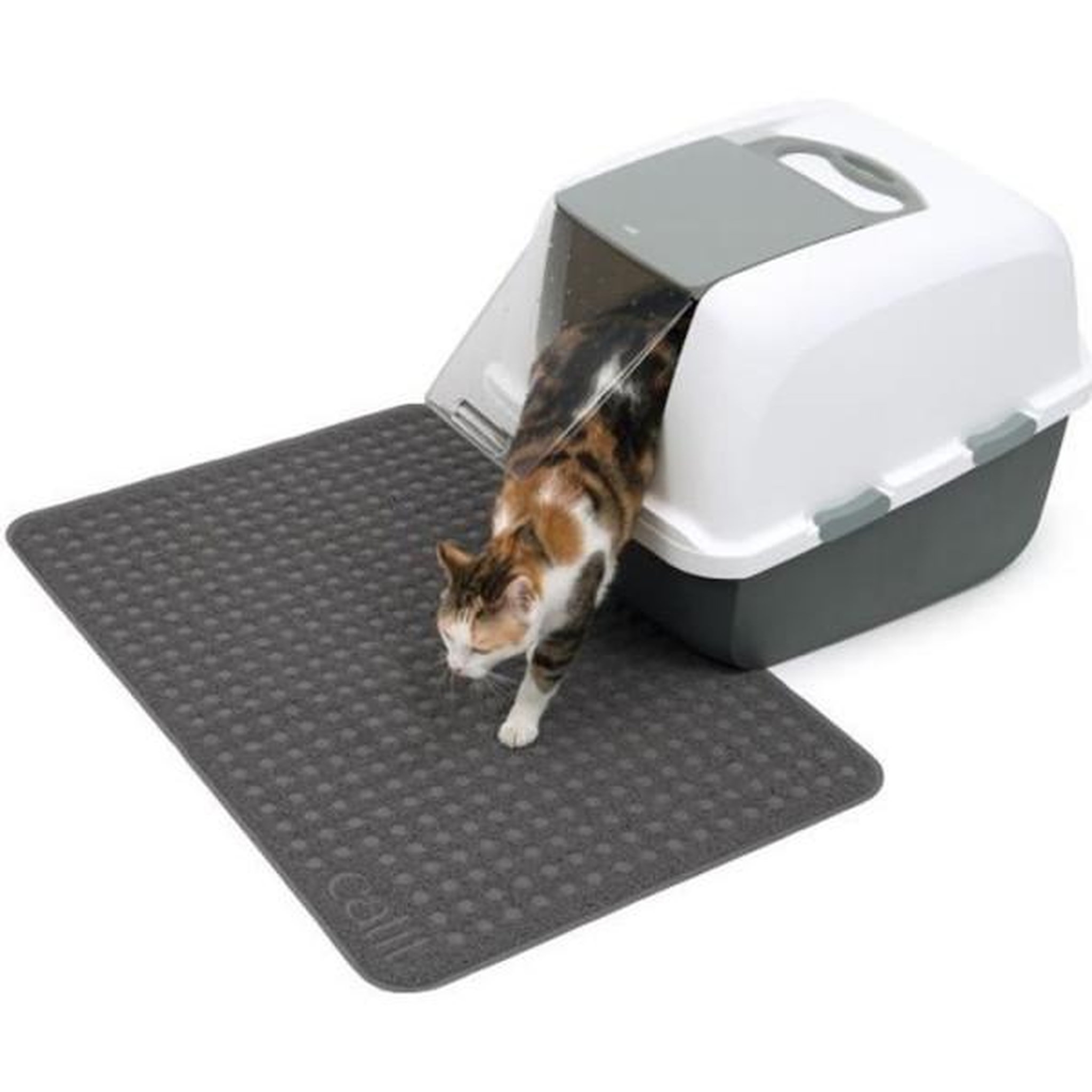 MARKET24 Cat it tapis pour bac a litiere - grand format - 90 x 60 cm (35,5 x 23,5 po) - pour chat