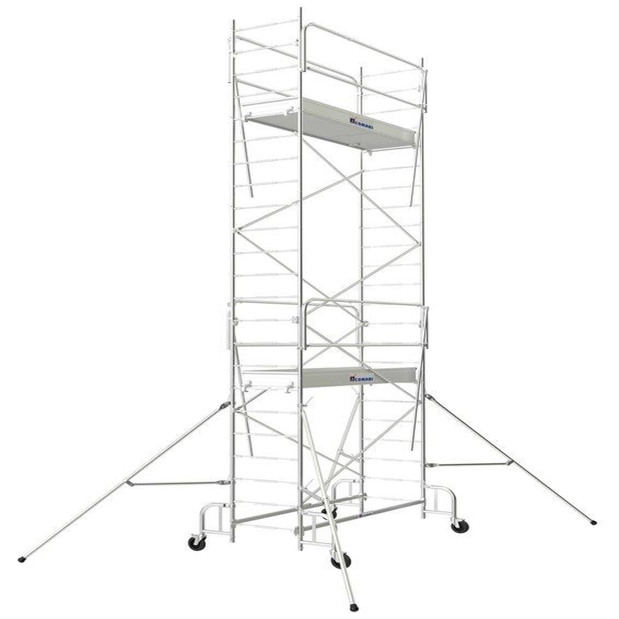 TUBESCA Echafaudage roulant JUNIOR 200  4m80 plancher ( 6m80 travail)