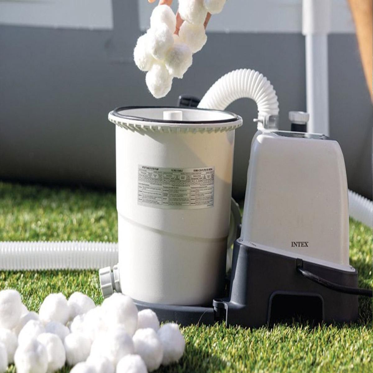 INTEX Balles filtrantes textiles pour filtre à sable - Intex