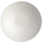 SECRET DE GOURMET Lot de 6 Assiettes Creuses  Atelier  19cm Crème