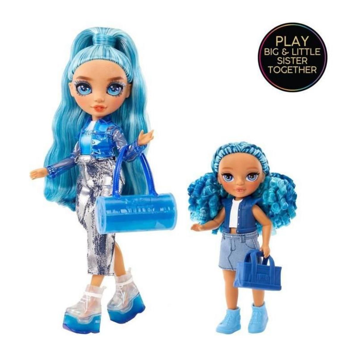 Rainbow High Littles - Poupée 15cm + animal de compagnie - Bleu - Des 4ans