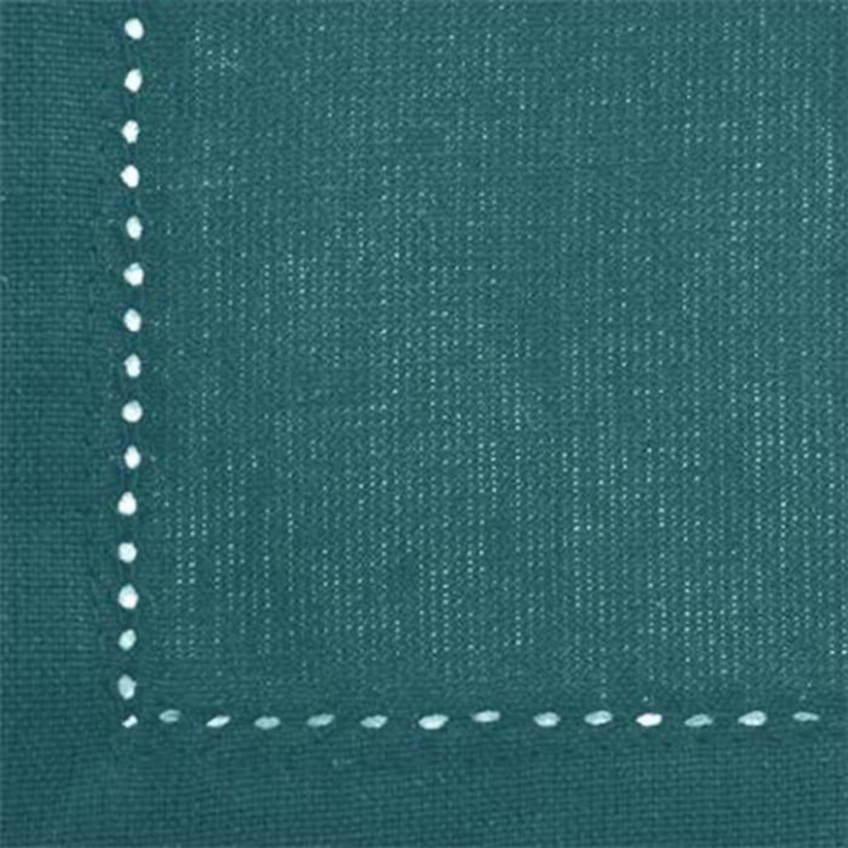 ATMOSPHERA Nappe Rectangulaire  Chambray  140x240cm Bleu