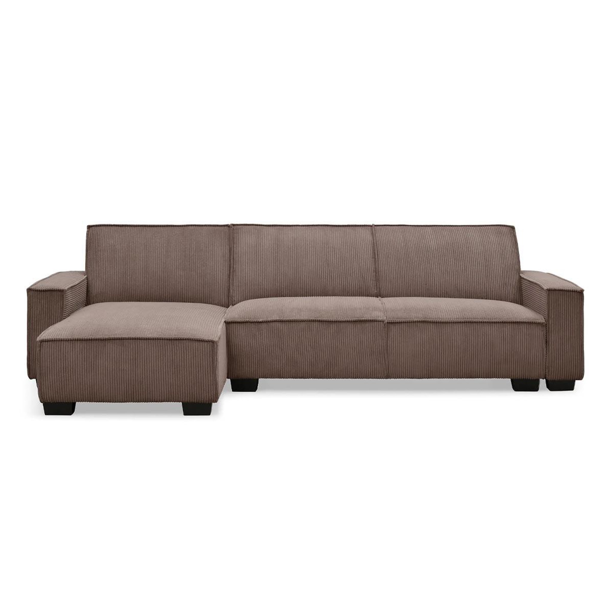 Voir la diapositive 1 : Paris Prix Canapé d'angle réversible convertible  hester  293cm taupe