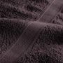 Voir la diapositive 6 : VIDAXL Serviettes de visage 50 pcs anthracite 30x30 cm 100% coton