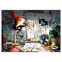 Voir la diapositive 2 : RAVENSBURGER puzzle 1000 pièces - le bureau de l'artiste DIsney/Pixar