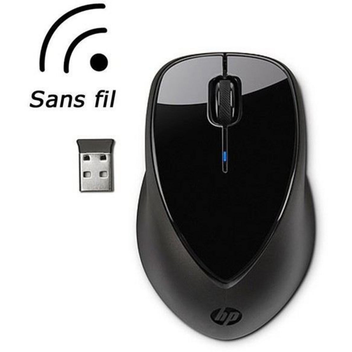 Hewlett Packard Souris Wireless Mouse X4000