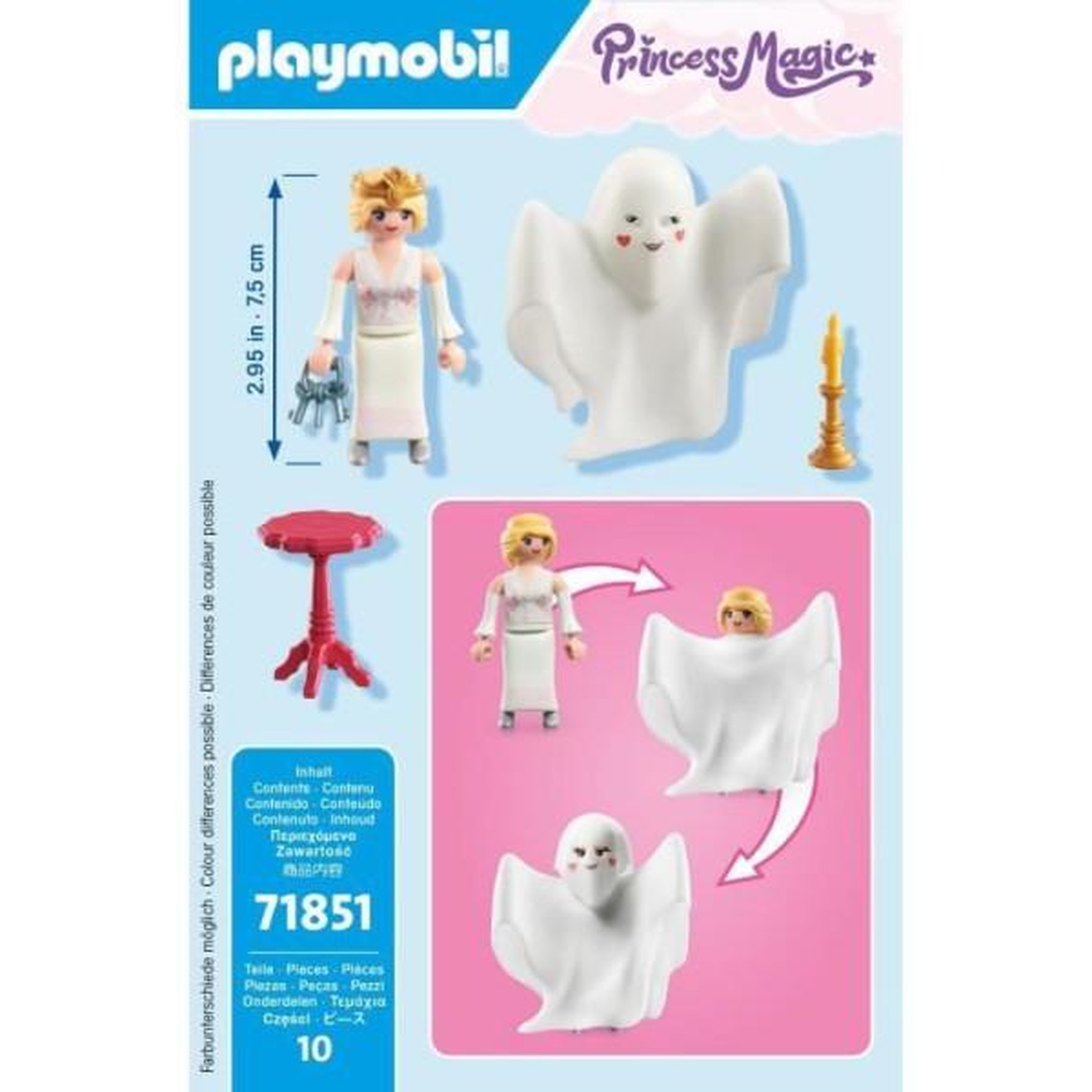 Voir la diapositive 6 : PLAYMOBIL Princesse et déguisement fantôme phosphorescent