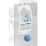 Voir la diapositive 2 : Wenko Etagère de douche universelle Urtop - L. 26 x l. 54,5 cm - Blanc