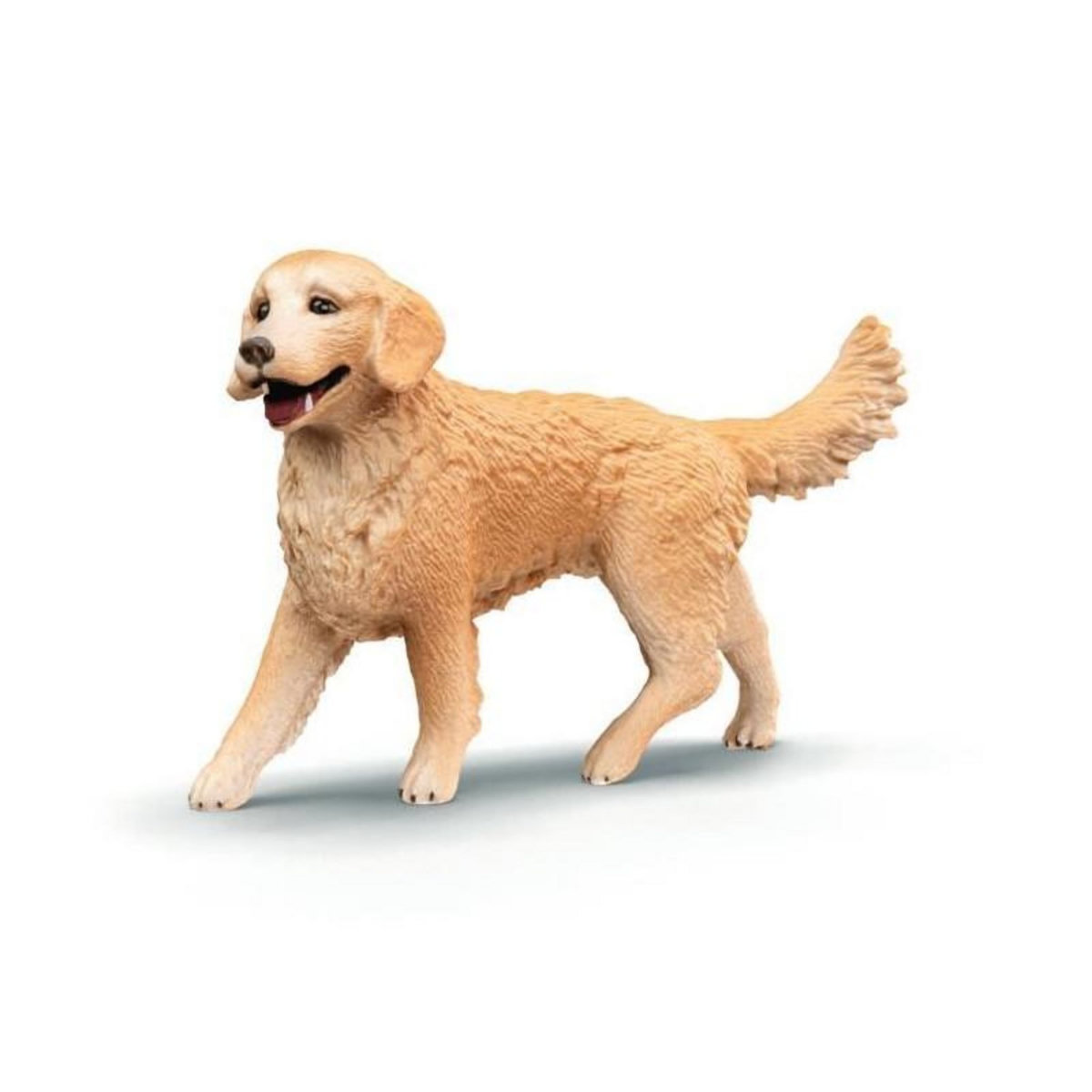 Schleich Coffret Niche avec Golden Retriever, SCHLEICH 42722 Farm World, Des 4 ans