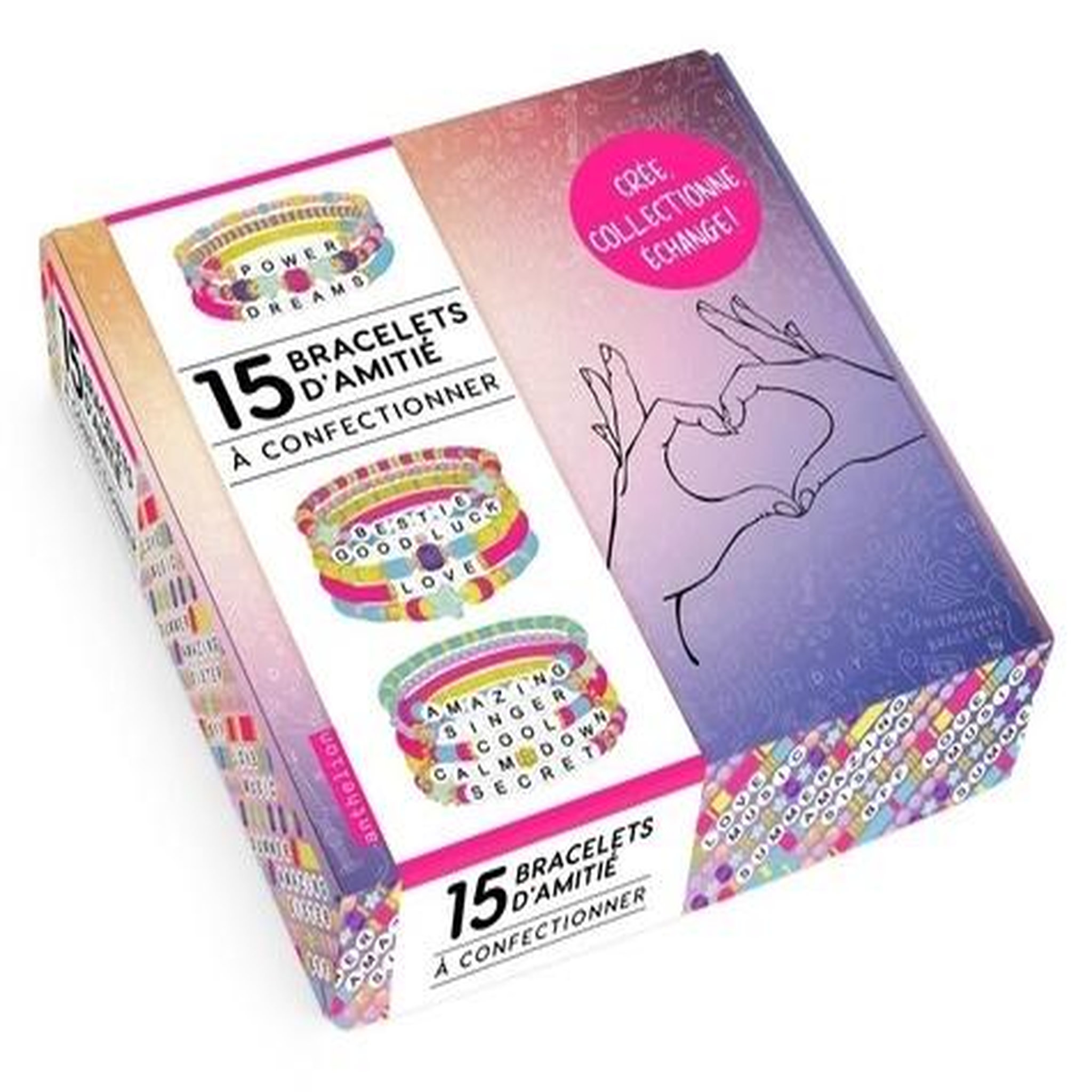 15 BRACELETS D'AMITIE A CONFECTIONNER, Fleurus