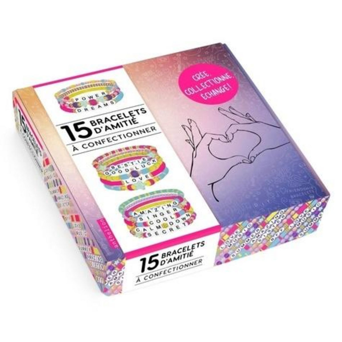 15 BRACELETS D'AMITIE A CONFECTIONNER, Fleurus