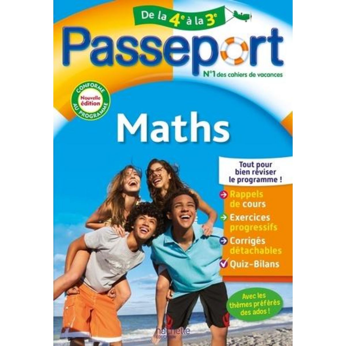 PASSEPORT MATHS DE LA 4E A LA 3E. EDITION 2022, Semat Mireille