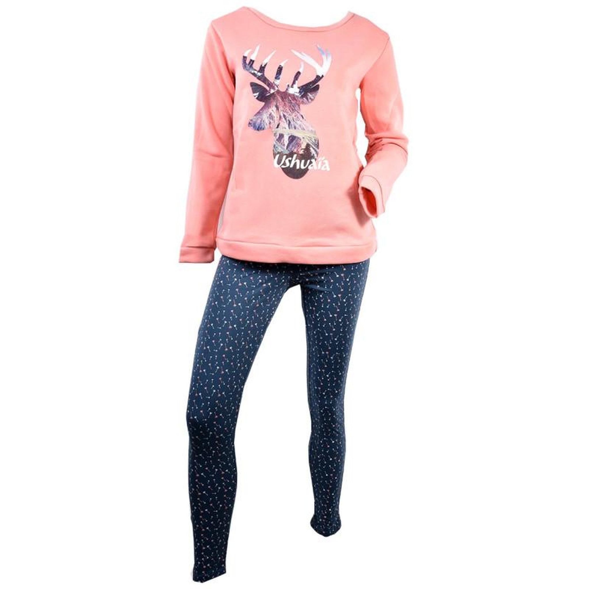 Voir la diapositive 1 : USHUAï¿½A Pyjama Femme USHUAIA