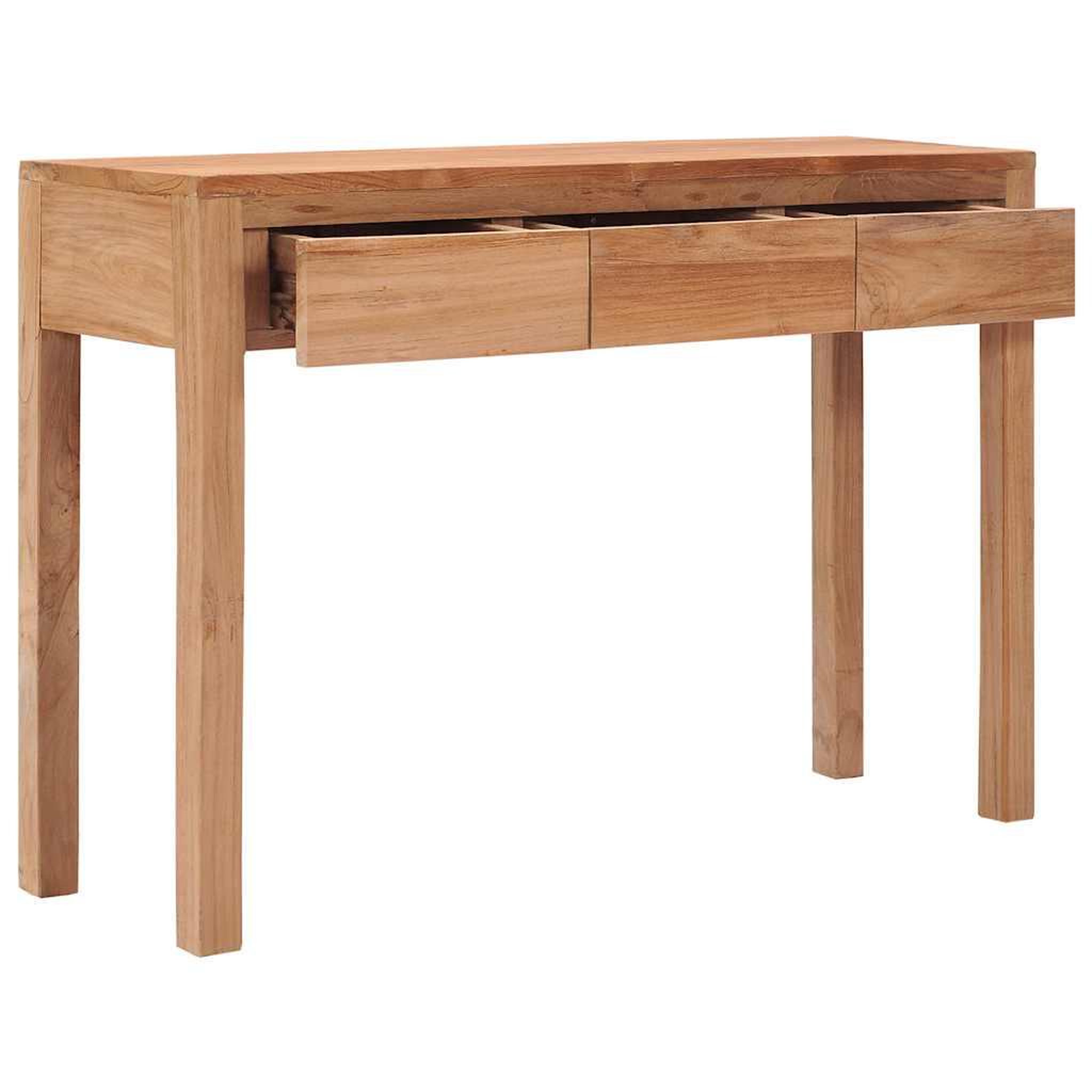 Voir la diapositive 3 : VIDAXL Table console 110x35x75 cm bois de teck solide