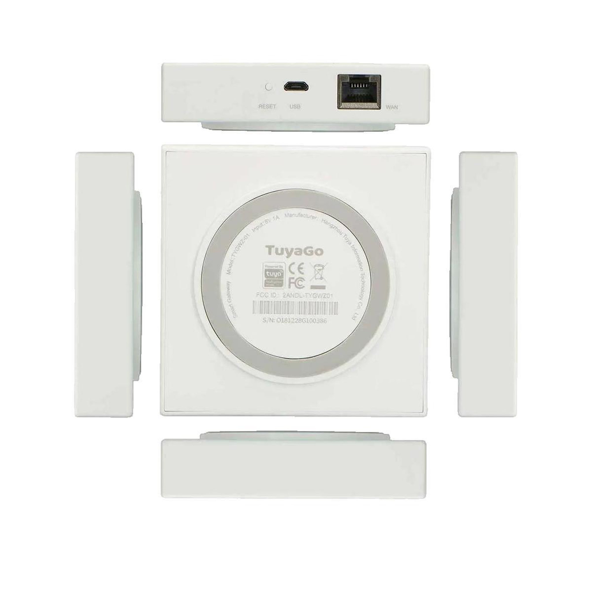 Voir la diapositive 3 : ALECTO Passerelle intelligente Alecto SMART-BRIDGE10 blanche