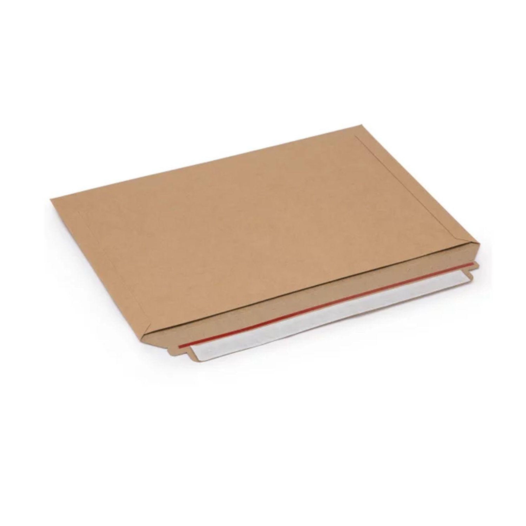 RAJA Pochette cartonnée fermeture adhésive - 33,4 x 23,4 cm