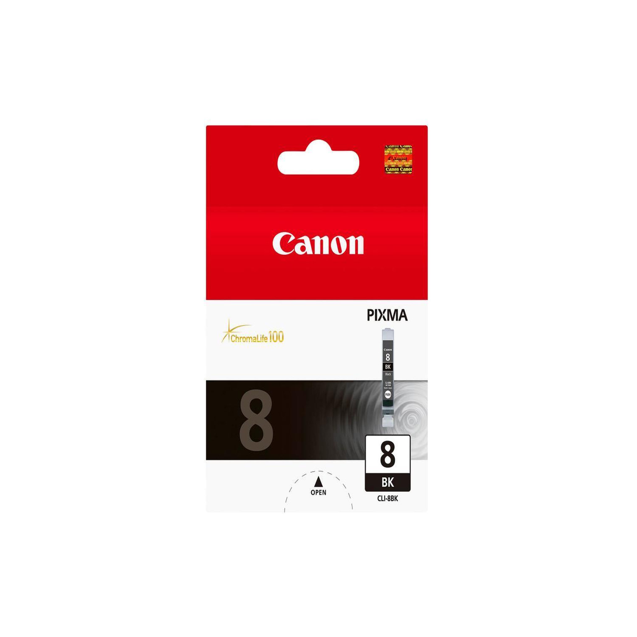 Voir la diapositive 2 : Canon Cartouche d'encre Canon CLI-8BK - 13 ml - Noir original