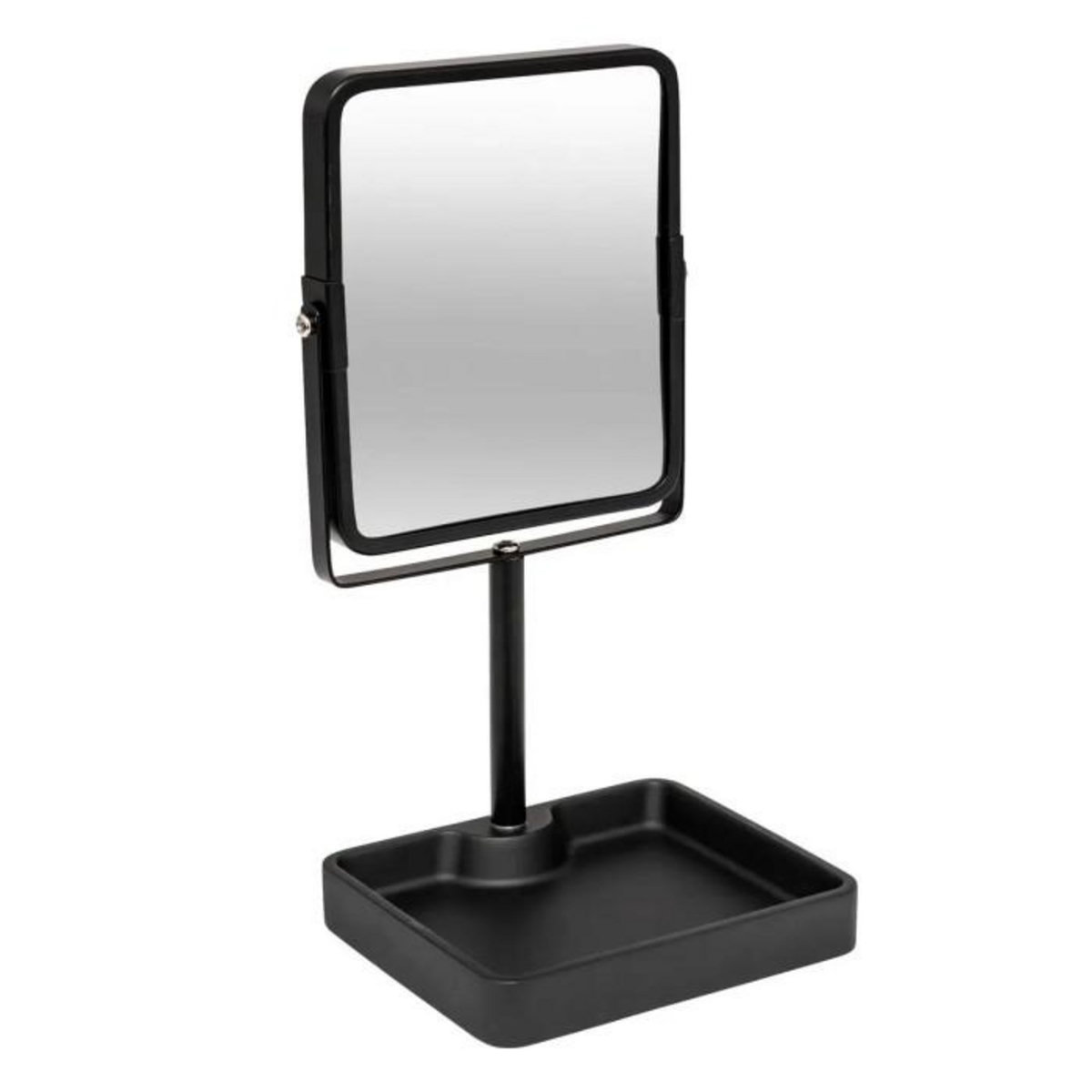 FIVE Miroir Pivotant sur Pied  Glass  30cm Noir