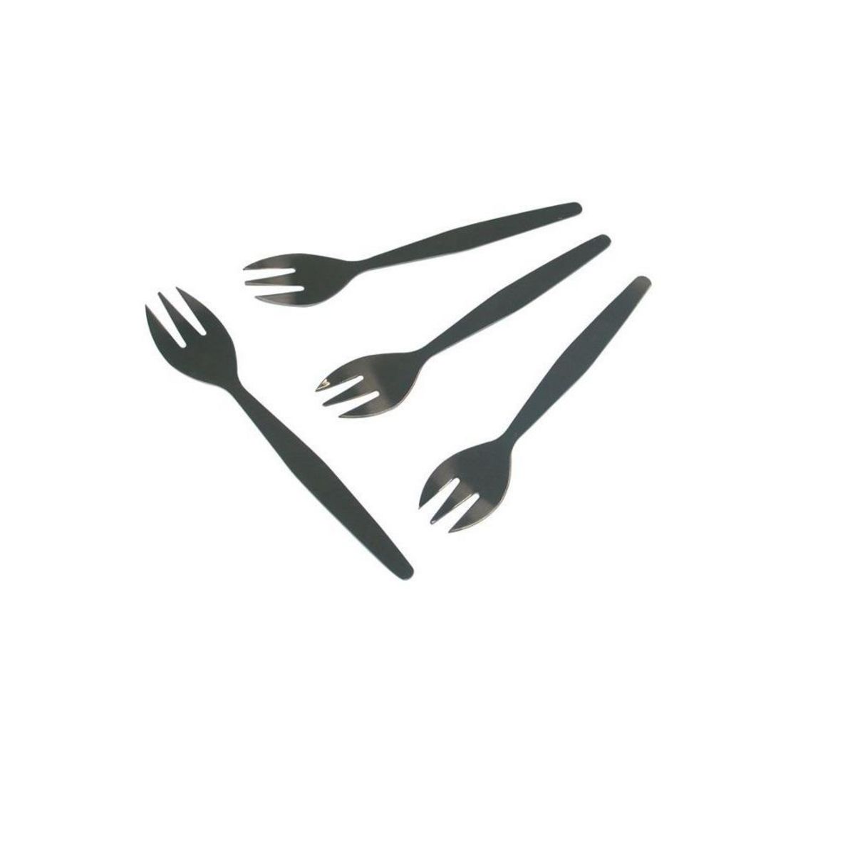 Metaltex Lot de 4 fourchettes à huitres inox - 251036