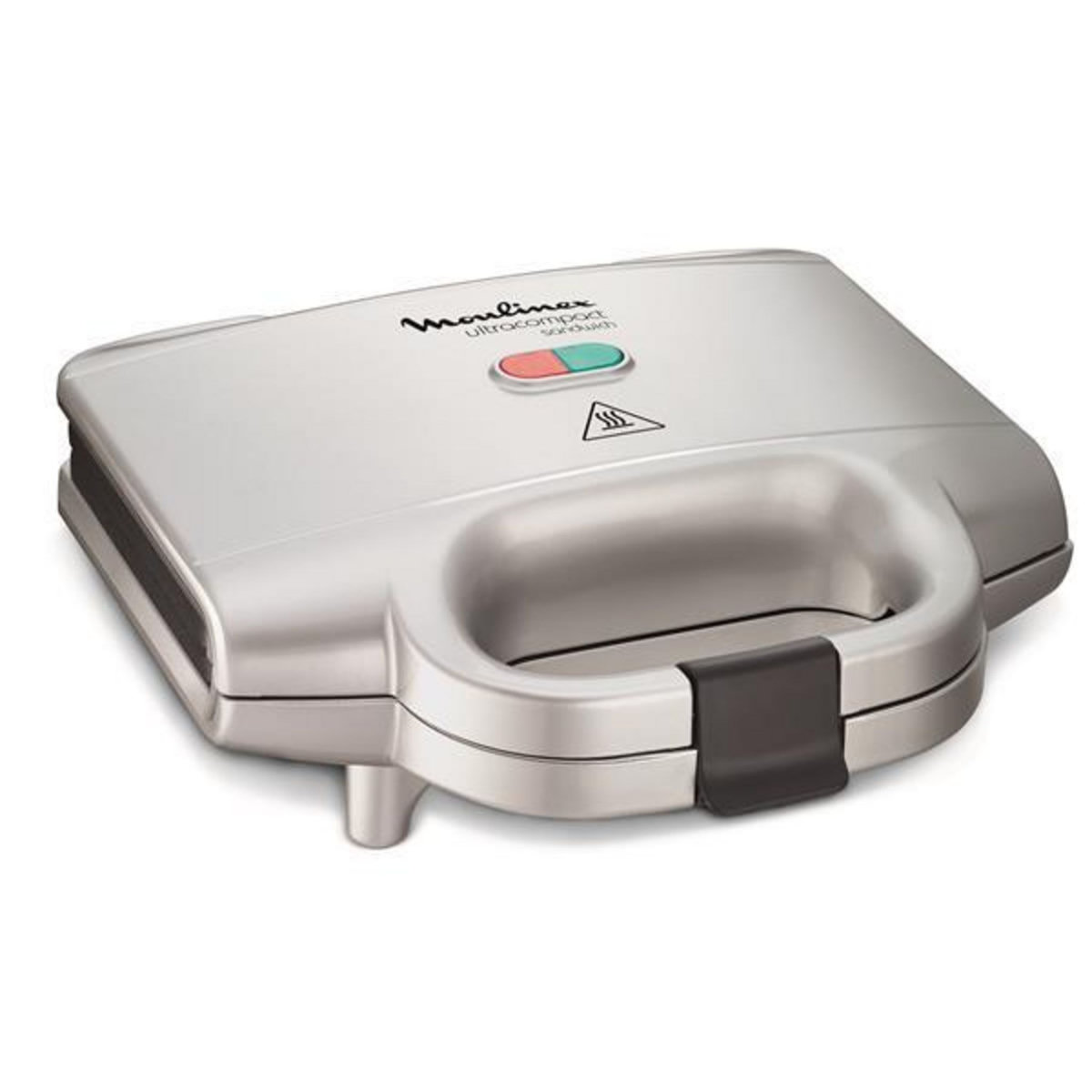 MOULINEX Grill viandes et panini 700w silver - SM156140