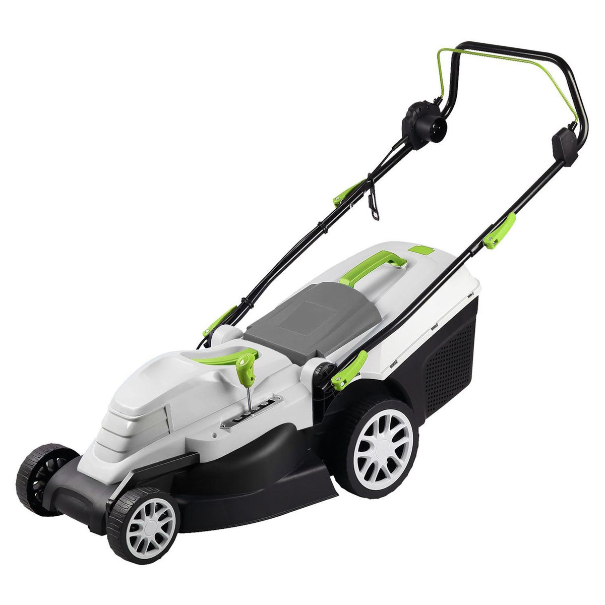 GARDENSTAR Tondeuse électrique filaire tractée - 1600W - Coupe 38cm