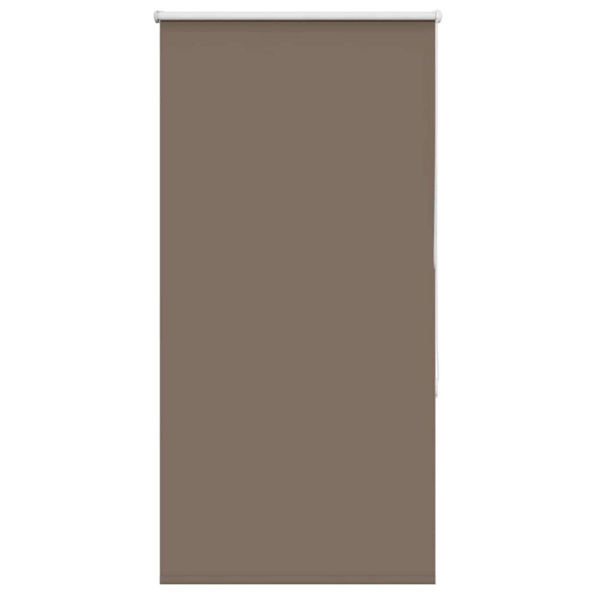 VIDAXL Store enrouleur occultant cafe 75x150cm largeur du tissu 70,7cm