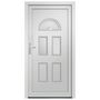 Voir la diapositive 3 : VIDAXL Porte d'entree blanc 88x208 cm PVC