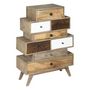Voir la diapositive 3 : ATMOSPHERA Commode 8 tiroirs en manguier KOVAL - Marron