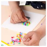 Hama Midi plaque carrée assemblable blanche