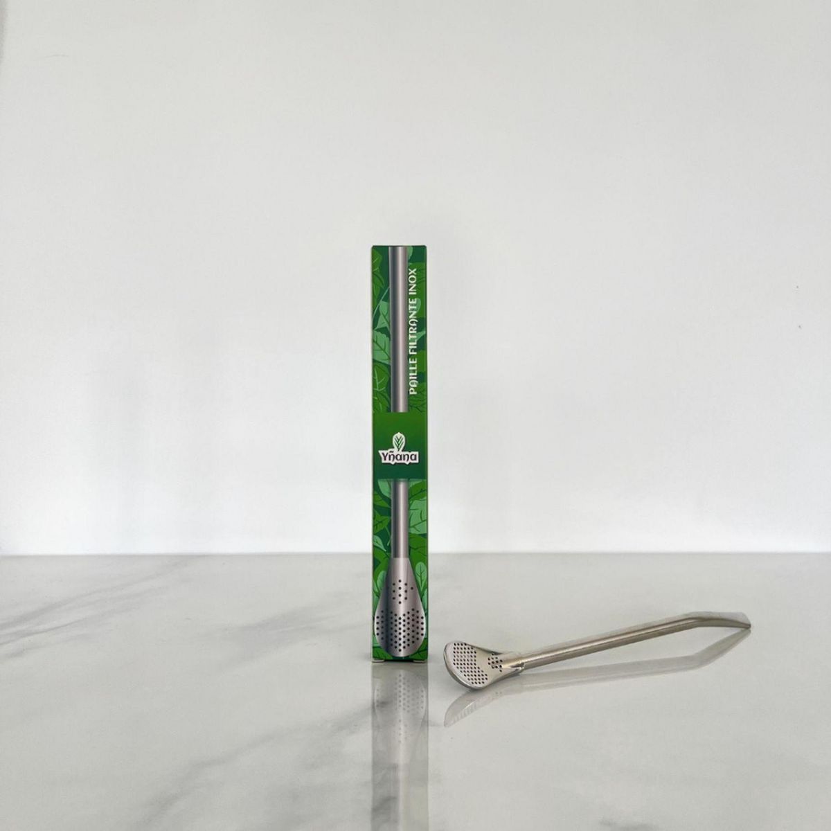 Paille filtrante à maté 17,5cm - Bombilla