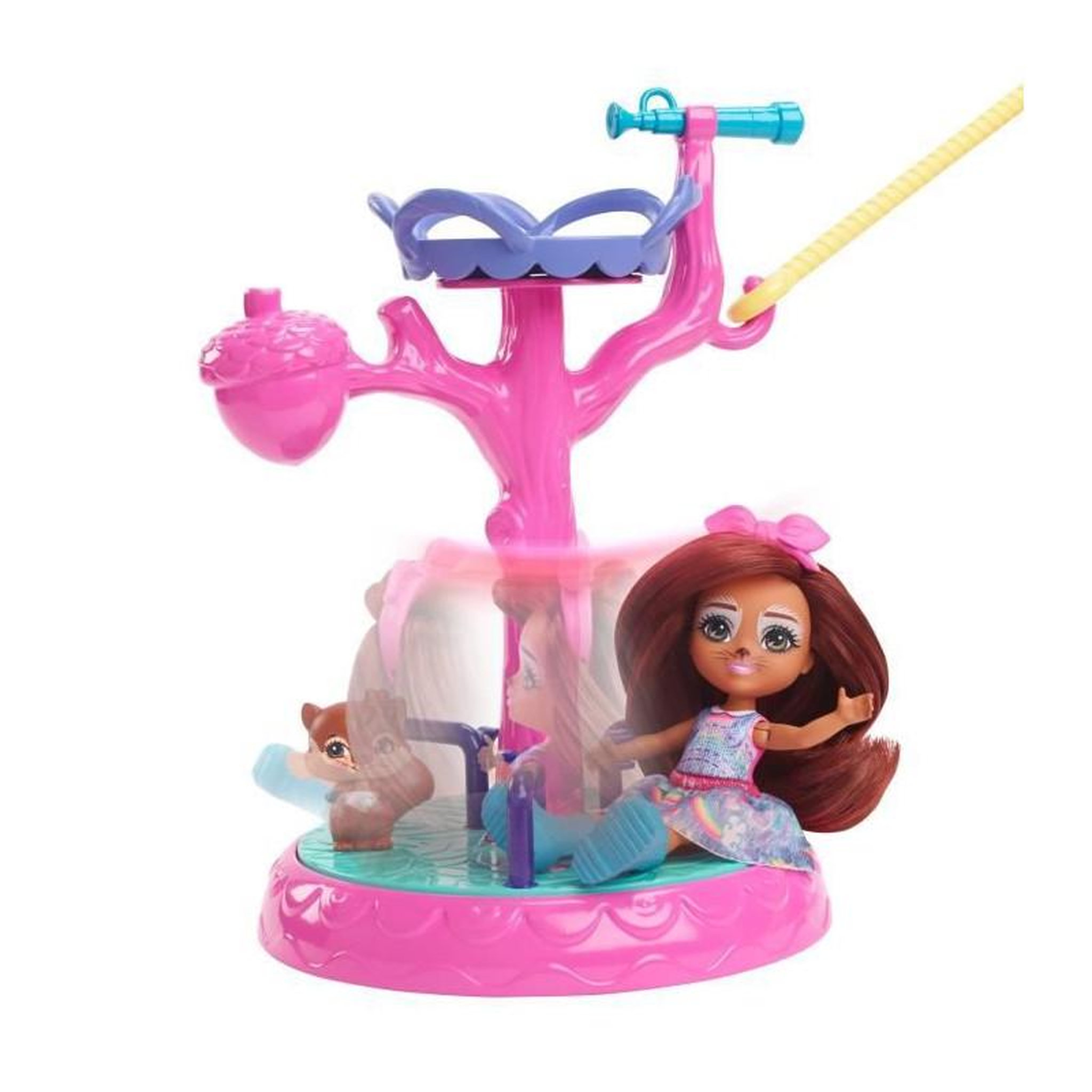 Voir la diapositive 3 : ENCHANTIMALS ENCHANTIMALS - Aire De Jeux - Poupée - 4 ans et +