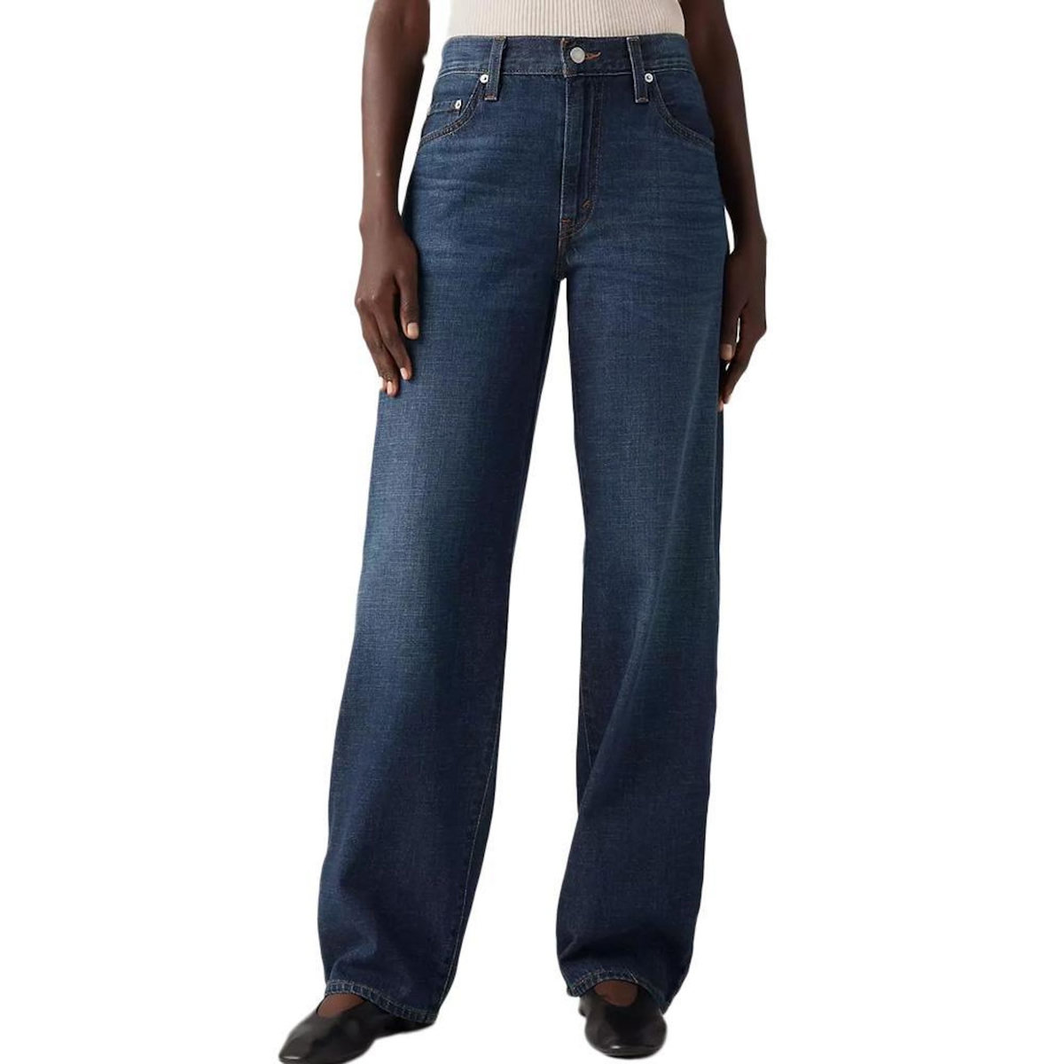 Levi's Jean Evasé  Femme Levi's Baggy   W25