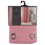 Voir la diapositive 3 : ATMOSPHERA Rideau Clem - 140 x 260 cm - Rose foncé
